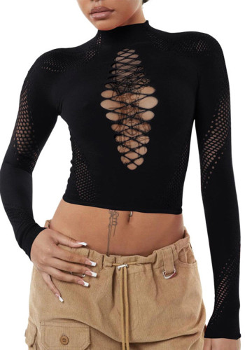 Women's Basic Sleeveless Long Sleeve Top by2 Outfit
