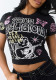 Women Summer Short-Sleeve Printed T-Shirt Top