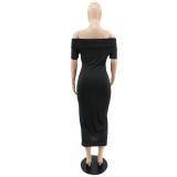 Women Summer Off-Shoulder Dress