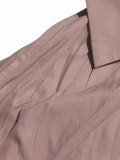 Women's Summer Holidays Sleeveless Solid Color Turndown Collar Ruffle Maxi Dress