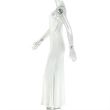 Women's Elegant Solid Color Casual Halter Neck Sleeveless Slim Fit Long Dress