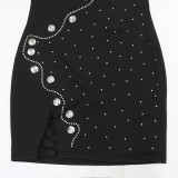 Women Beaded Sexy Camisole Dress