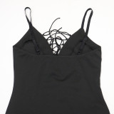 Women Beaded Sexy Camisole Dress