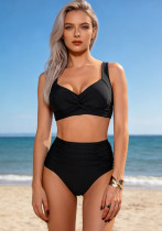 Women's Sexy High Waist Two-Piece Bikini Swimsuit