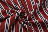 Women's Summer Sexy Slim Fit Striped Cami Top and Shorts Set