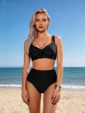 Women's Sexy High Waist Two-Piece Bikini Swimsuit