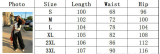 Asymmetric Waist Metal Buckle Detachable 3-Way Wear Denim Pants