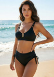 Women's Sexy High Waist Two-Piece Bikini Swimsuit