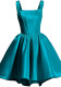 Solid Color Chic Slim Fit Short Strap Evening Dress（Processing time need 3-6 days）