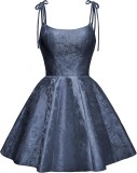 Women's Summer Slim Waist Chic Fashion Slim Fit Short Strap Evening Dress（Processing time need 3-6 days）