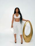 Sexy Fashion Polka Dot Casual Pants Set