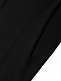 Women Elegant Casual Sleeveless V-Neck Side-Drawstring Dress
