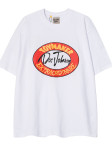 Men's Casual Round-Neck Printed Short-Sleeve T-Shirt