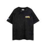 Men's Casual Round-Neck Printed Short-Sleeve T-Shirt