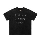 Men's Casual Round-Neck Printed Short-Sleeve T-Shirt