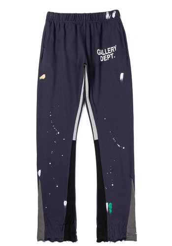 Men's Patchwork Bell-Bottom Pant