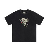 Men's Casual Round-Neck Printed Short-Sleeve T-Shirt