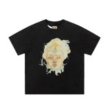 Men's Casual Round-Neck Printed Short-Sleeve T-Shirt