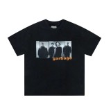 Men's Casual Round-Neck Printed Short-Sleeve T-Shirt