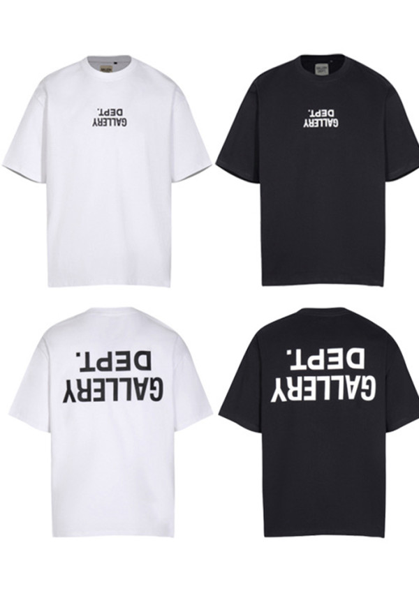 Men's Casual Round-Neck Printed Short-Sleeve T-Shirt