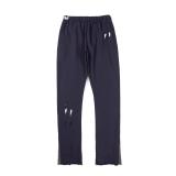 Men's Patchwork Bell-Bottom Pant