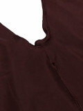 Women Summer Slash-Shoulder Cape/Strapless Top & Wide-Leg Shorts 3-Piece Set