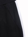 Women Casual Summer Polo-Collar Short-Sleeve Top & Pant Set