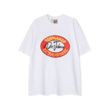 Men's Casual Round-Neck Printed Short-Sleeve T-Shirt
