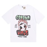 Men's Casual Round-Neck Printed Short-Sleeve T-Shirt