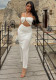 Women's Summer Sexy Halter Neck Cut-Out Low Back Chic High Slit Dress
