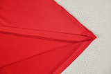 Women's Solid Ruched Bodycon Sleeveless Cowl Neck Side Slit Long Dress