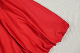 Women's Summer Solid Halter Neck Low Back Sleeveless A-Line Pleated Dress