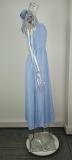 Women's Spring Chic Wide Strap Halter Neck Low Back Dress