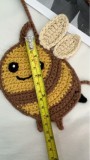 Women's Fashion Colorblock Bee Cartoon Crochet Bikini