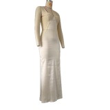 Women's Chic Satin Lace Patchwork Sexy Strap Dress