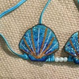 Women's Shell Two-Piece Bikini Swimsuit Set