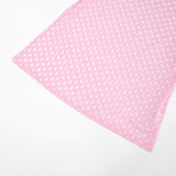 Women's Spring/Summer Fashion Sexy See-Through Polka Dot Print Mesh Headband Long Sleeve Dress