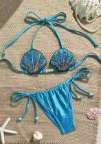 Women's Shell Two-Piece Bikini Swimsuit Set Women's Shell Two-Piece Bikini Swimsuit Set