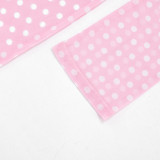 Women's Spring/Summer Fashion Sexy See-Through Polka Dot Print Mesh Headband Long Sleeve Dress