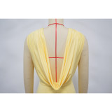 Women Summer Sexy Backless Bodycon Dress