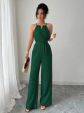 Women Halter Neck Jumpsuit
