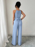 Women Halter Neck Jumpsuit