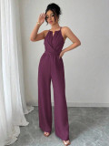 Women Halter Neck Jumpsuit
