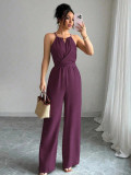 Women Halter Neck Jumpsuit