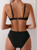 Women Hollow-Out Sexy Swimwear Two Pieces
