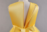 Girls' Christmas Dress Children's Princess Dress Flower Girl Train Tutu Mesh Skirt