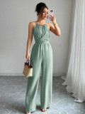 Women Halter Neck Jumpsuit
