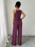 Women Halter Neck Jumpsuit