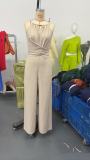 Women Halter Neck Jumpsuit
