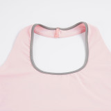 Women Casual Yoga Color Block Halter Neck Camisole Top and Shorts Two-Piece Set